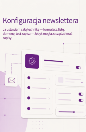 Konfiguracja newslettera